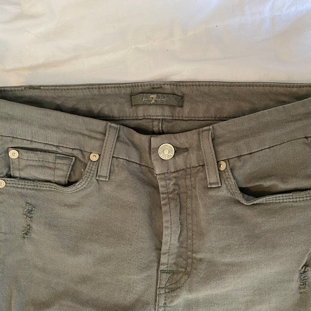 7 For All Mankind Ankle Skinny Jeans